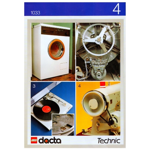Activity Booklet 4 - Wheels & Belts - Set 1032 [No Color/Any Color]