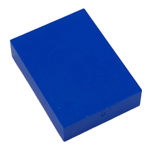 Modulex Tile 3 × 4 with White 'Ü' print, without Internal Supports