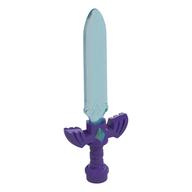Weapon Sword with Dark Purple Winged Hilt Pattern