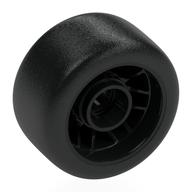 Wheel Rim 24 × 13.4 with Black Slick Tyre [Hard Rubber] Black