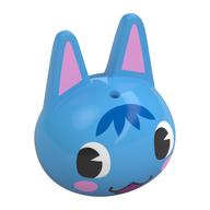 Minifig Head Special Rosie Medium Blue