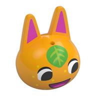 Minifig Head Special Tangy Leuchtendes Hellorange