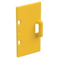 Duplo Container Box 2 × 4 × 2 Door with Handle Yellow