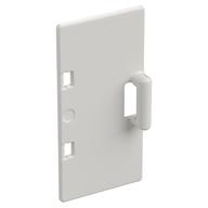 Duplo Container Box 2 × 4 × 2 Door with Handle White