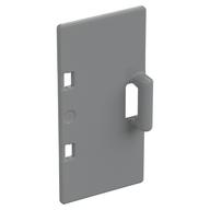Duplo Container Box 2 × 4 × 2 Door with Handle Light Bluish Gray