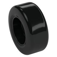 Wheel Rim 50 with Black Slick Tyre Black