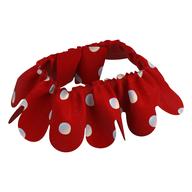 Duplo Skirt with White Dots print Red