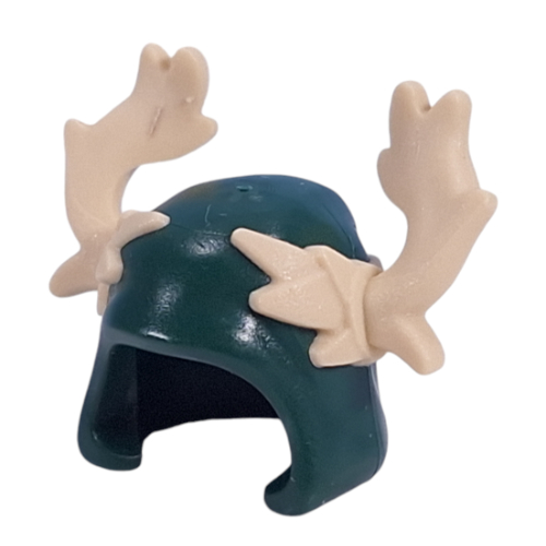 Hood and Tan Antlers pattern Dark Green