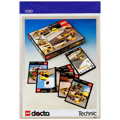Activity Booklet - Parts Tray Organizer Card - Set 1090 [No Color/Any Color]