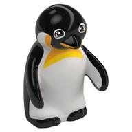 Duplo Animal Penguin Large with White/Yellow Chest Print White