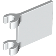 Flagge 2 × 2 quadratisch, flach Clip Kante [dick Clips]