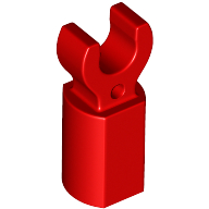 Bar Holder with Clip Red