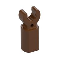Bar Holder with Clip Reddish Brown