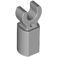 Bar Holder with Clip Light Bluish Gray