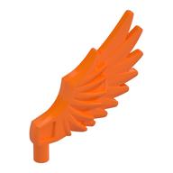 Animal / Creature Body Part, Wing Feathered Orange
