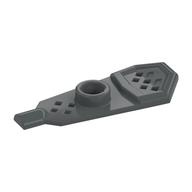 Minifig Footwear Snowshoe [Short Front End] Dunkelblaugrau