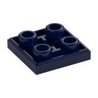 Tile Special 2 × 2 Inverted Dark Blue