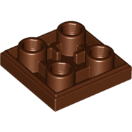 Tile Special 2 × 2 Inverted Reddish Brown