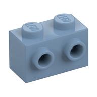 Brick Special 1 × 2 with 2 Studs on 1 Side Sand Blue