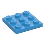 Platte 3 × 3 Dunkelazur