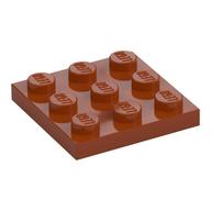 Plate 3 × 3 Dark Orange