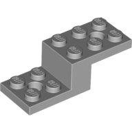 Winkel 5 × 2 × 1 1/3 mit Löcher, Pin unten