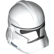 Helmet Clone Trooper Phase 2, Closed Front, Episode 3 Print Weiß