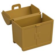 Duplo Treasure Chest Opening 2 × 3 × 3 with Detailed Lid Ends