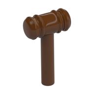 Equipment Judge's Gavel Reddish Brown