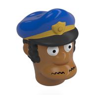 Minifig Head Special, Simpsons, Lou Mittelnougat