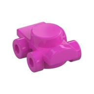 Sports Roller Skate Dunkelrosa