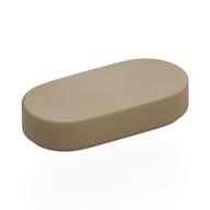 Tile Round 1 × 2 Dark Tan