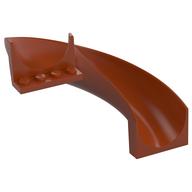 Slide Curved 180° Dunkelorange