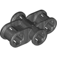 Technic Axle Connector 2 × 3 Quadruple Perltitan