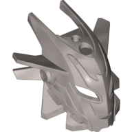 Large Figure Mask, Breez Flat Silver