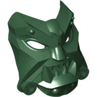 Large Figure Mask, Ogrum Dunkelgrün