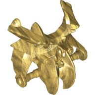Large Figure Mask, Scarox Pearl Gold