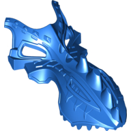 Large Figure Mask, Dragon Bolt Blue