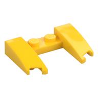Brick Wedged, Curved 3 × 4 × 2/3 Cutout Yellow