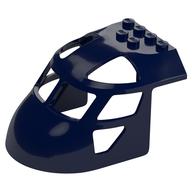 Aircraft Fuselage Curved Forward 6 × 8 Top Dark Blue