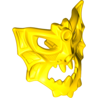 Large Figure Mask, Aquagon Gelb