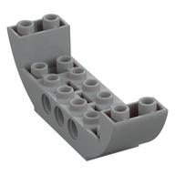 Brick Curved Inverted 2 × 8 × 2 Double Light Bluish Gray