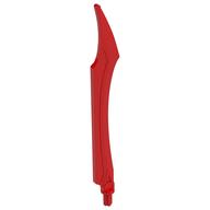 Large Figure Weapon Blade, Curved Tip with Axle Rot
