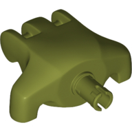 Creature Body Part, Rancor / Killer Croc Hand with Pin Olivgrün