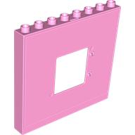 Duplo Building Wall 1 × 8 × 6 with Window Opening Leuchtrosa
