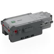 Hub, Powered Up 16 × 9 × 6 mit 3 Motoren, 6 Lichtern, ohne Anschlüsse, Pinlöcher