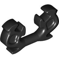 Headwear Accessory Ninja Helmet Horn/Antlers, Elaborate Black