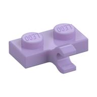 Plate Special 1 × 2 with Clip Horizontal on Side Lavender