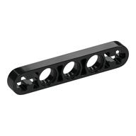 Technic Beam 1 × 5 Thin with Axle Holes on Ends Black