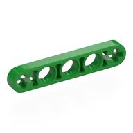 Technic Beam 1 × 5 Thin with Axle Holes on Ends Bright Green